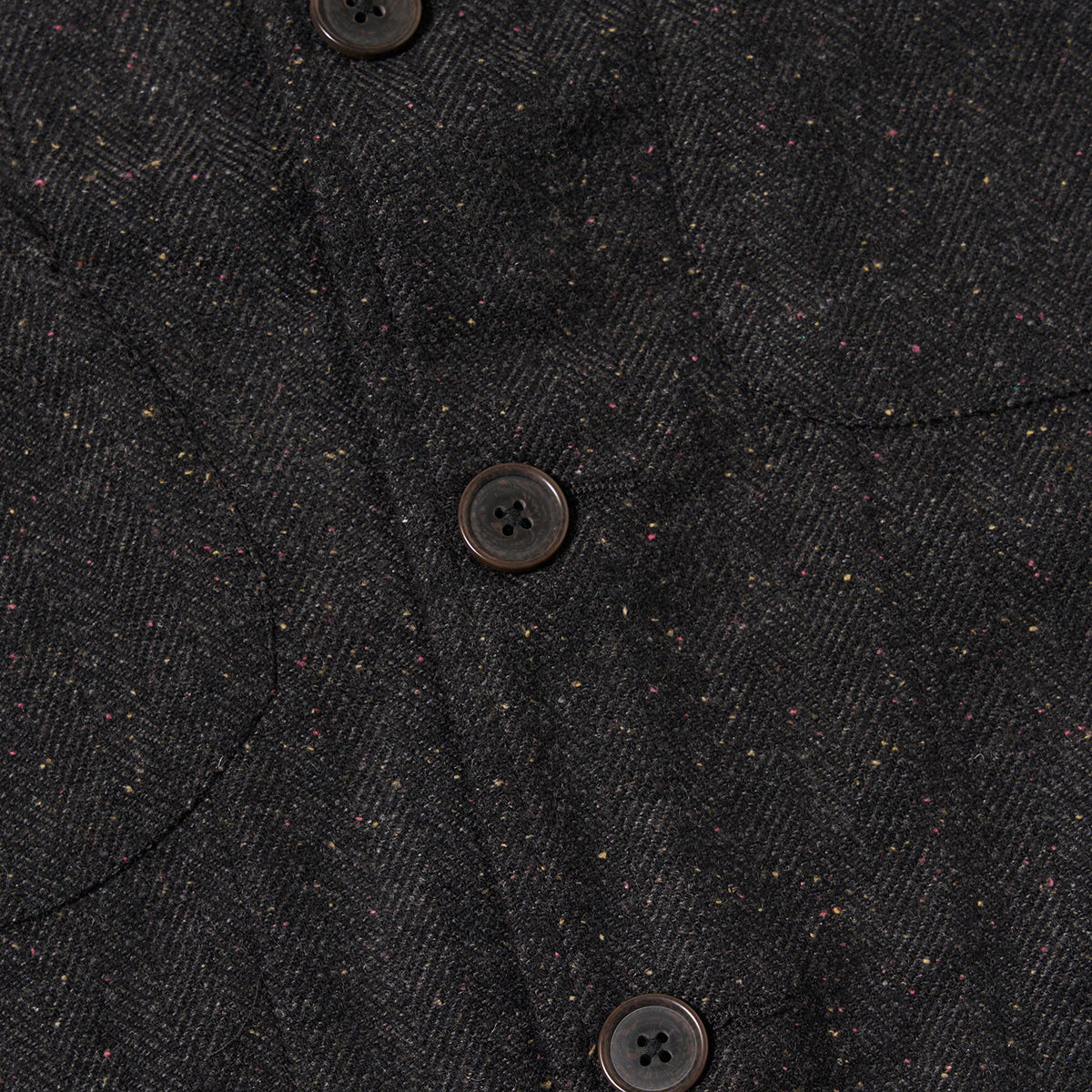 Station Jacket - Black Salt N Pepper Tweed