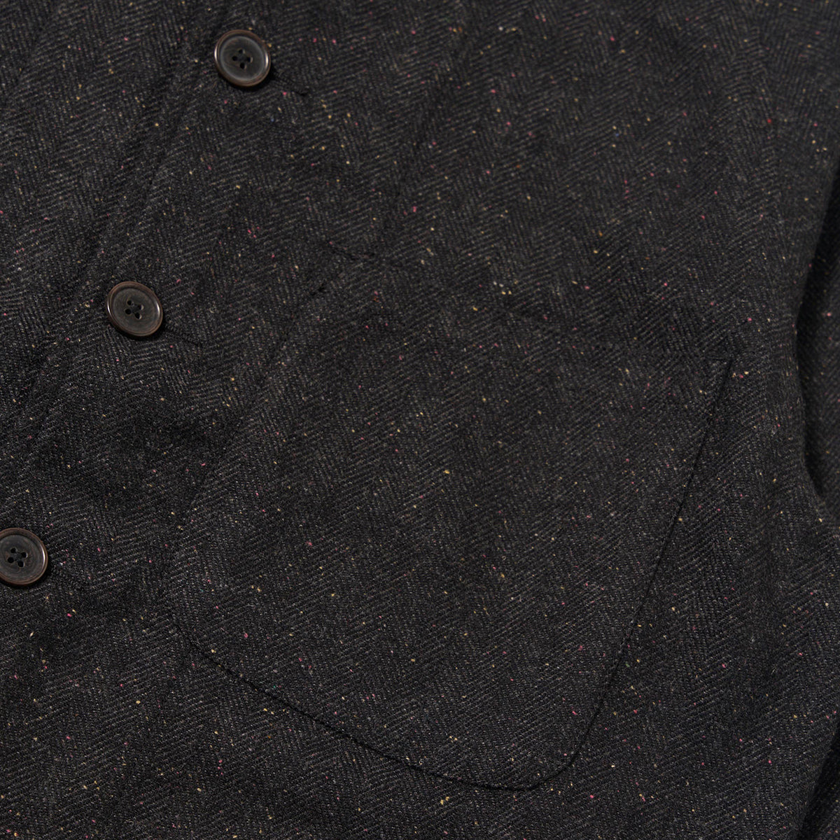 Station Jacket - Black Salt N Pepper Tweed