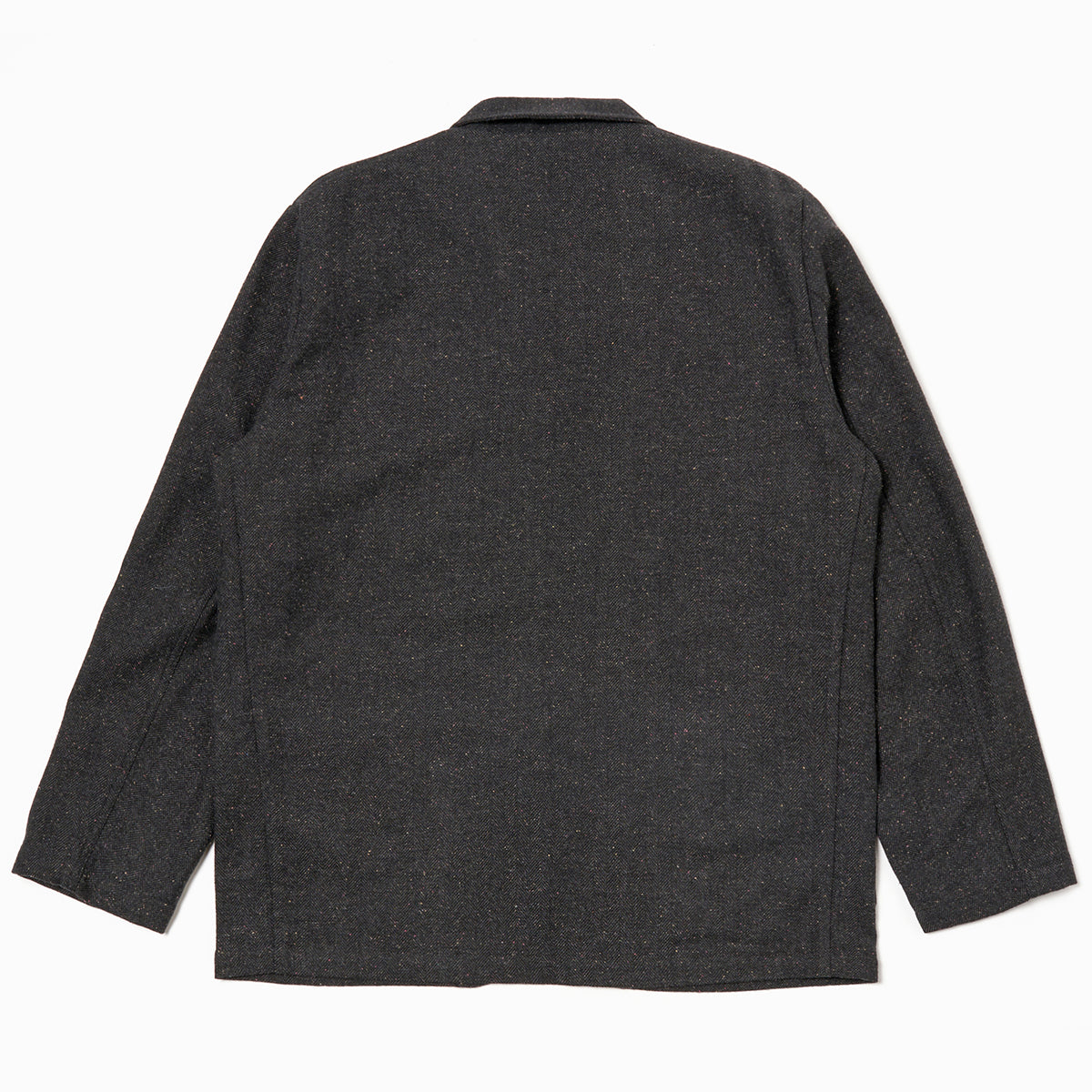 Three Button Jacket - Black Salt N Pepper Tweed