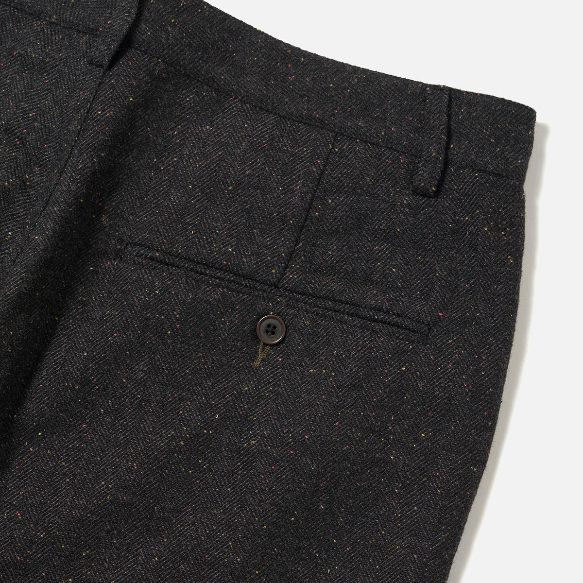 Military Chino - Black Salt N Pepper Tweed