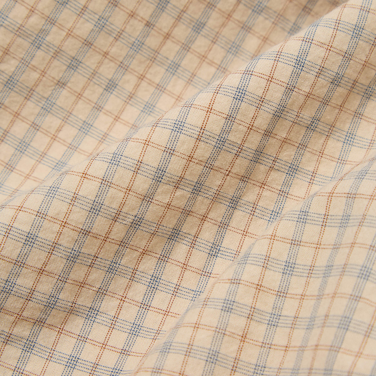 Lazy Day Shirt - Fawn Shiro Check