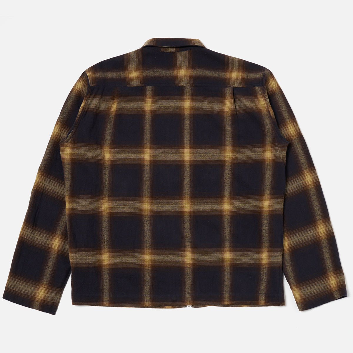Zip Shirt - Navy Canyon Check