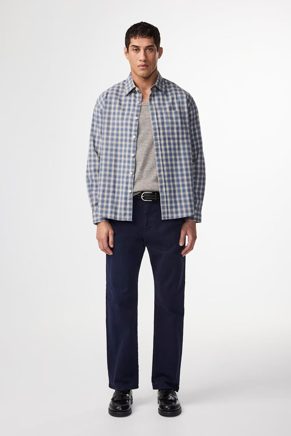 Deon Shirt - Blue Check