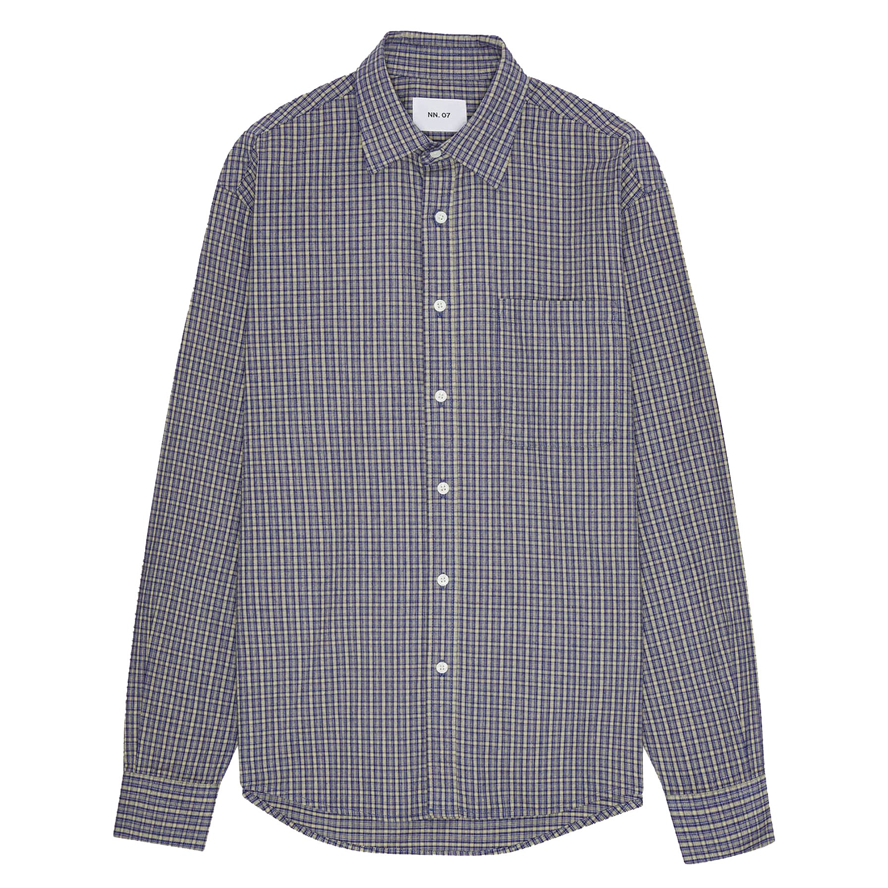 Deon Shirt - Indigo Check Flannel
