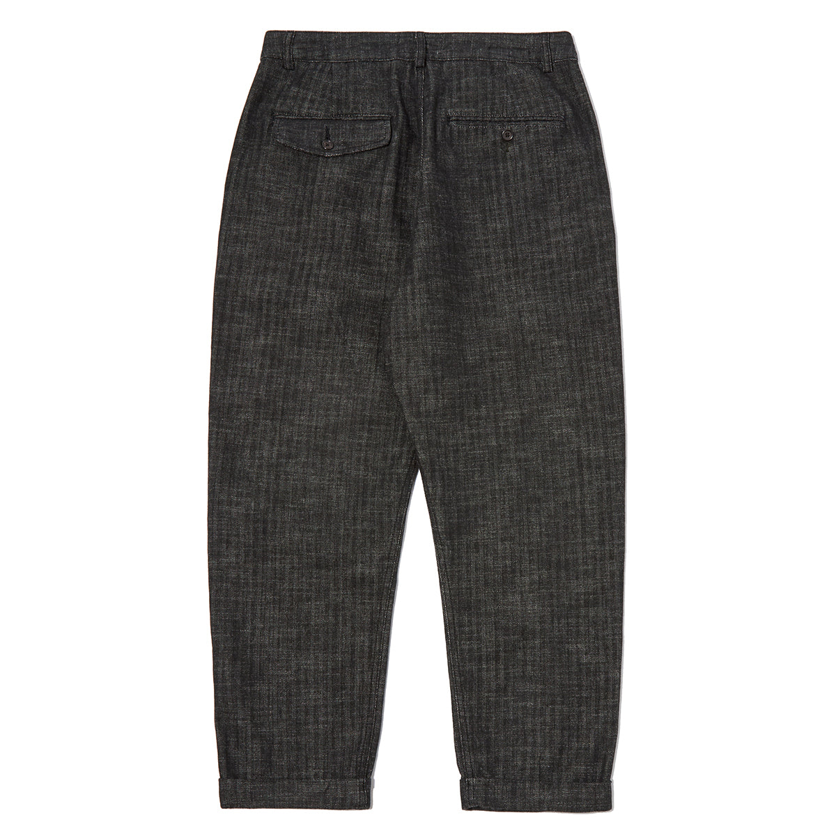Super Chino - Black Cotton Denim