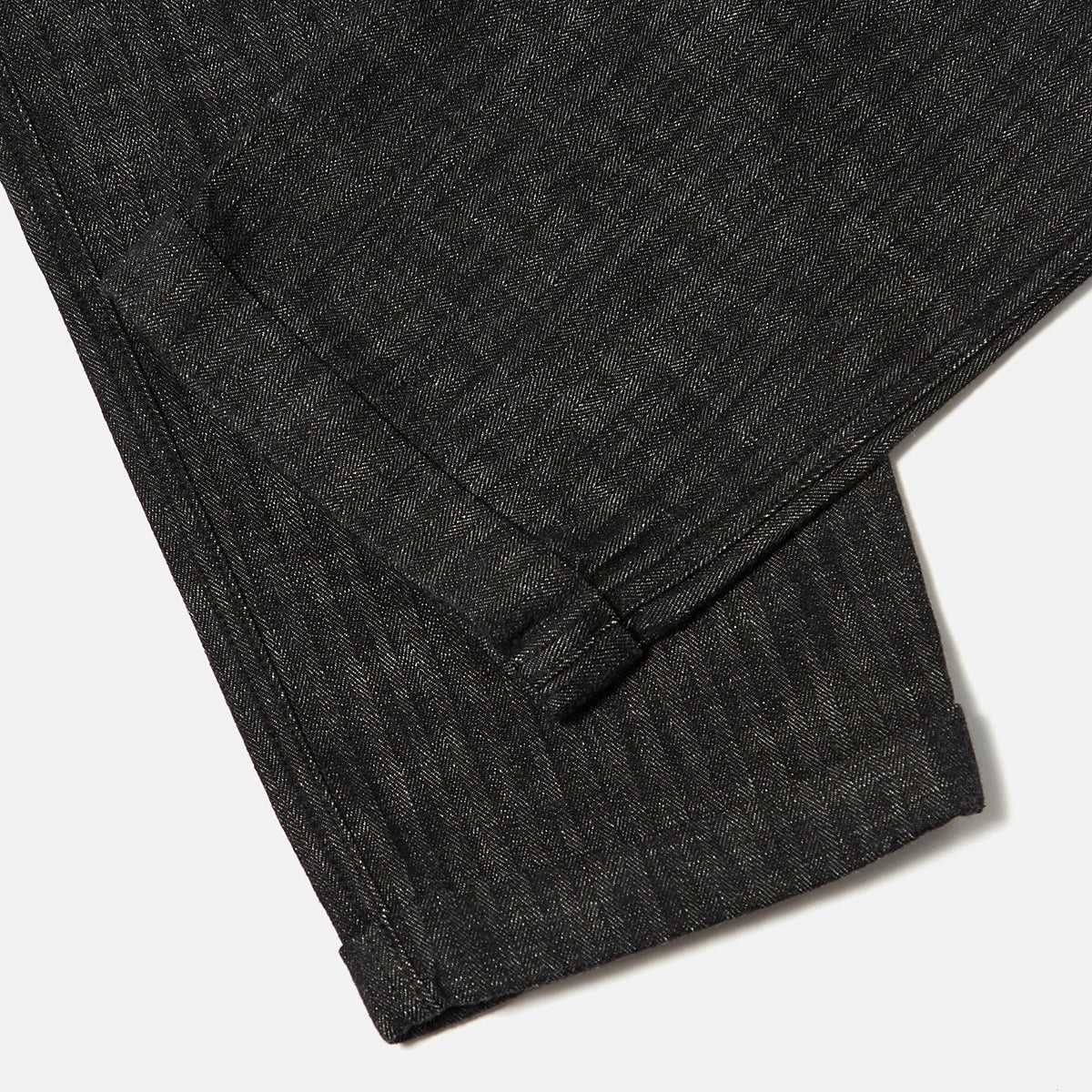 Super Chino - Black Cotton Denim