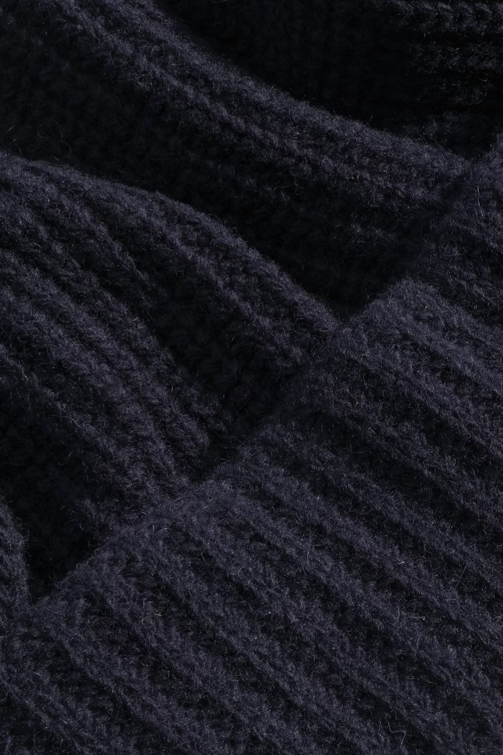 Sailor Wool Blend Beanie - Navy Blue