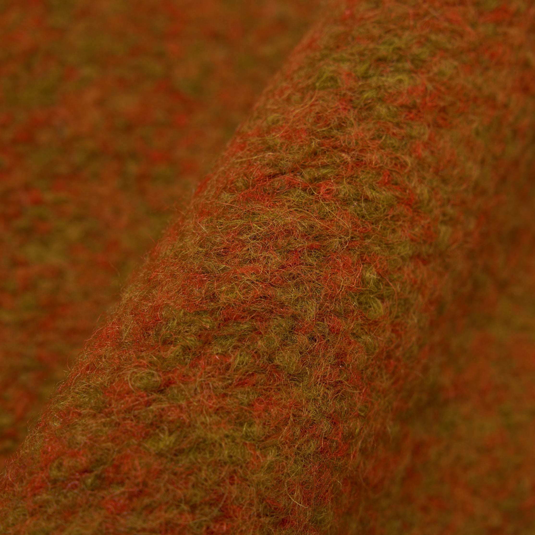 Climbing Jacket - Orange Six Wool Fleece