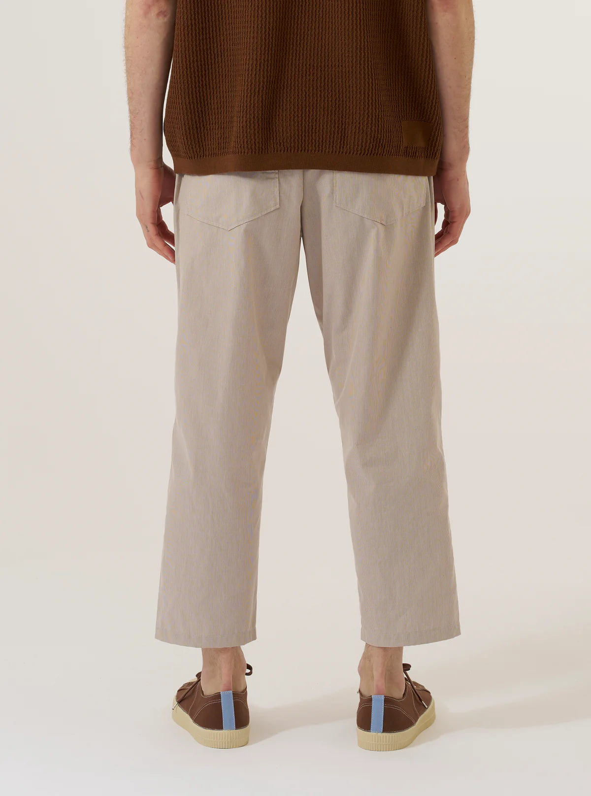 Hi Water Trouser - Brown Kennedy Stripe