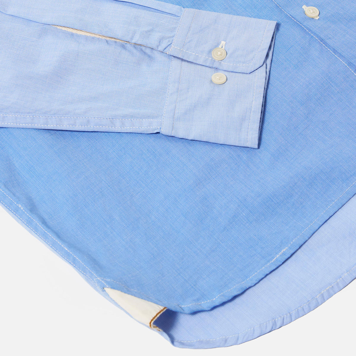 Mixed Square Pocket Shirt - Sky Blue Fil A Fil