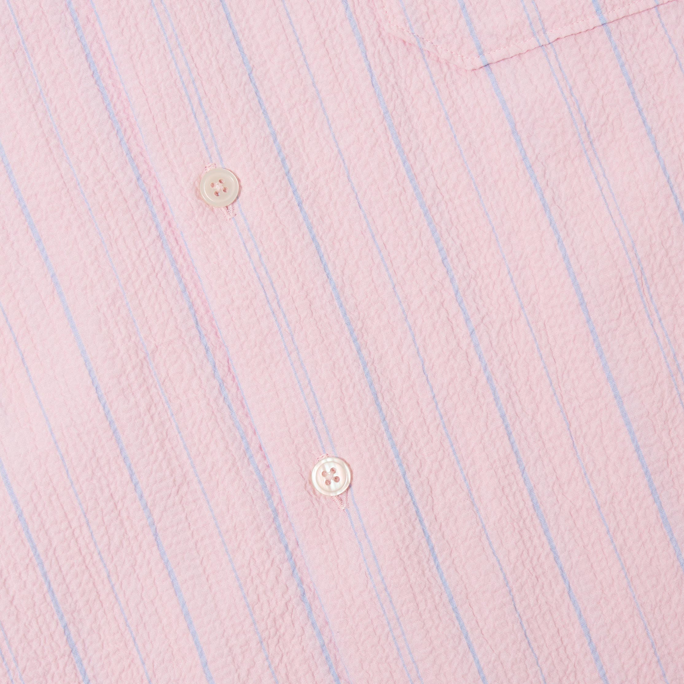 Road Shirt - Pink Lily Stripe