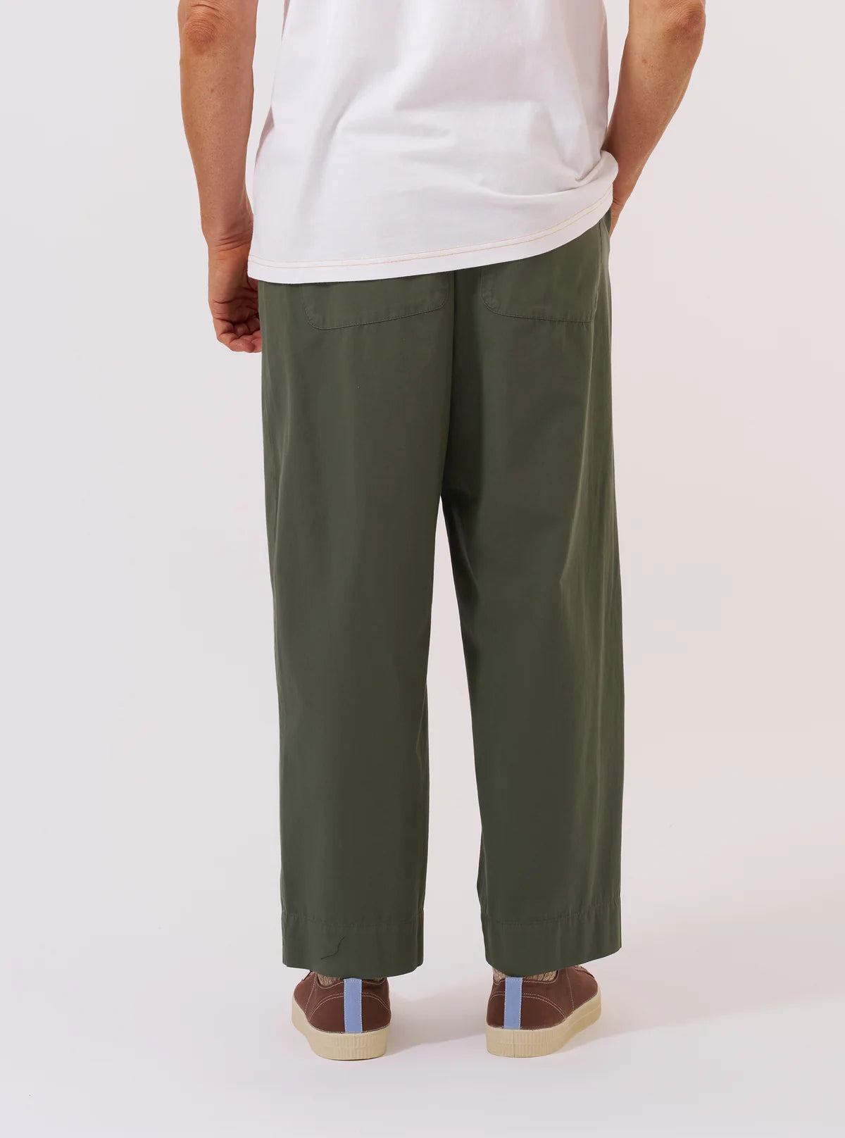 Judo Pant - Olive Kelly Cotton