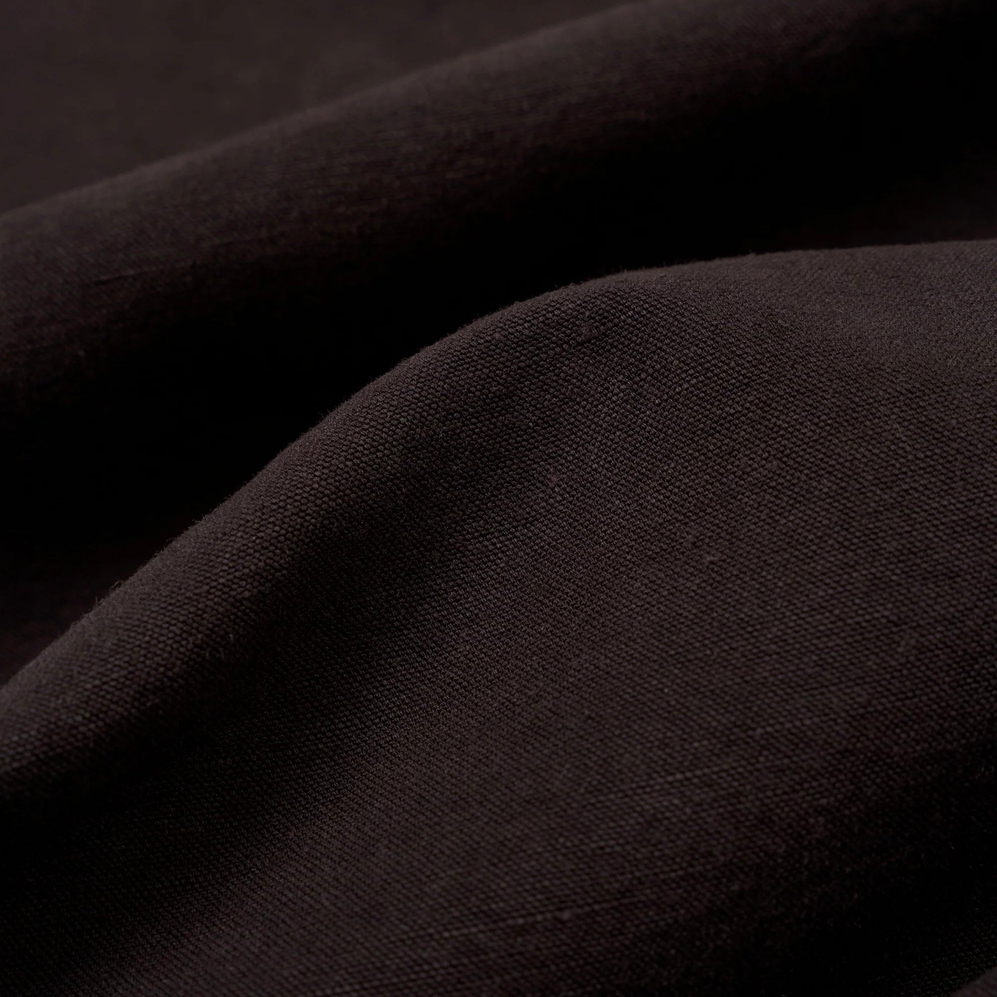 Coverall Jacket - Licorice Lyo Linen Mix