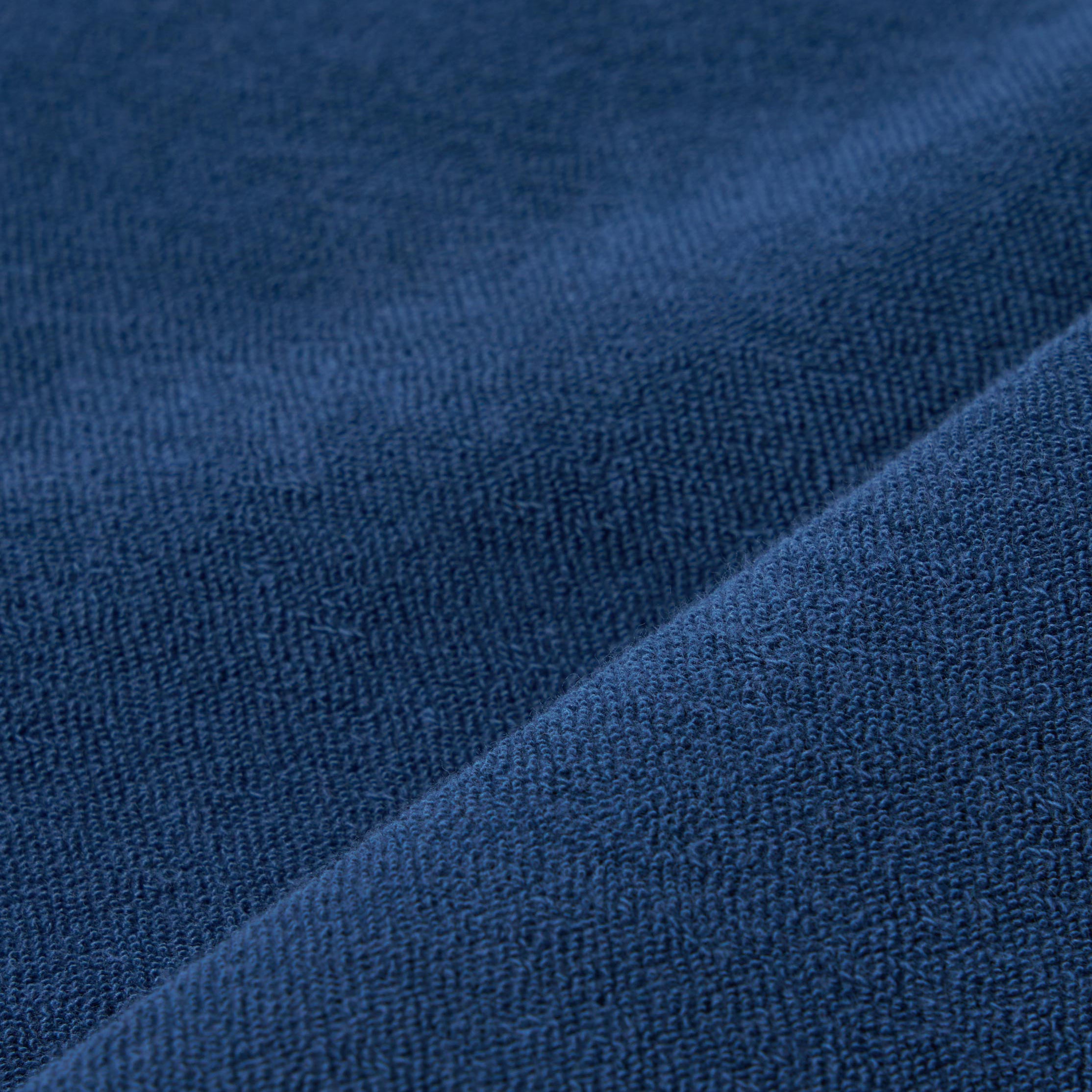 Newlyn Polo - Navy Lightweight Terry