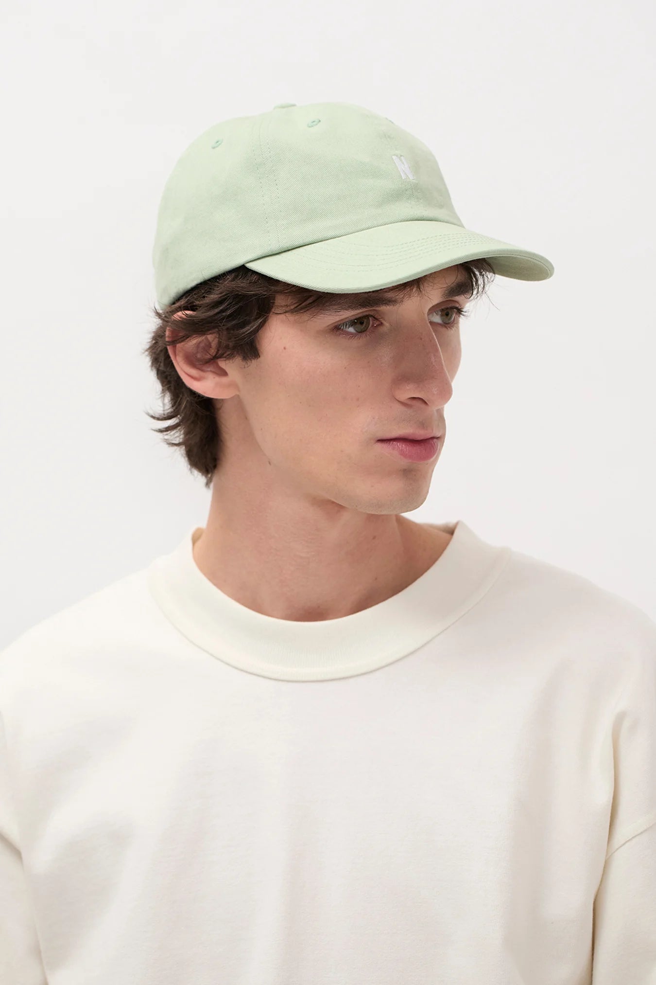 Twill Sports Cap - Basil