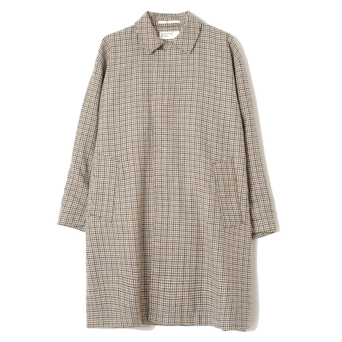 Stan Coat - Taupe Lester Dogtooth