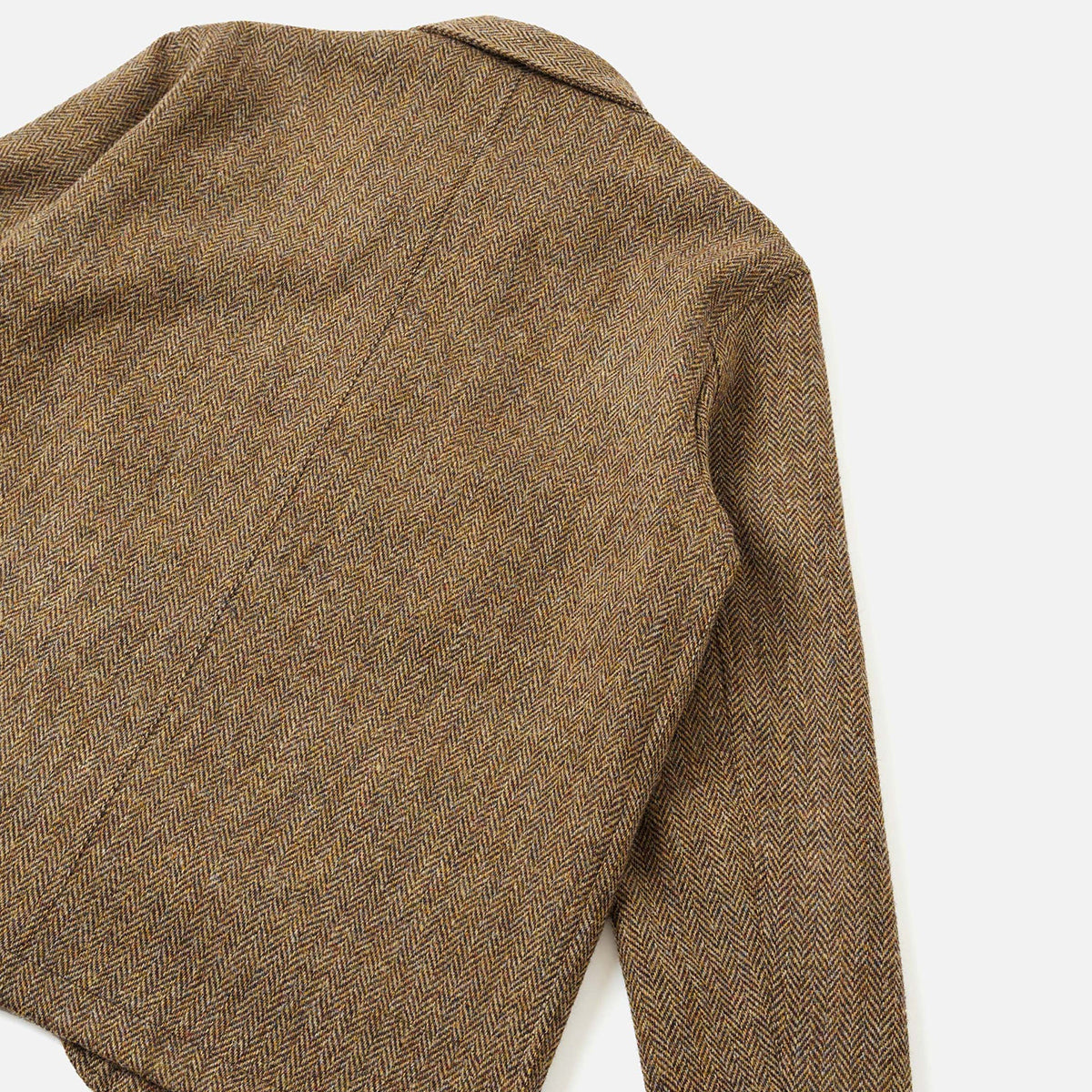 OG Bakers Jacket - Sand/Brown Harris Tweed