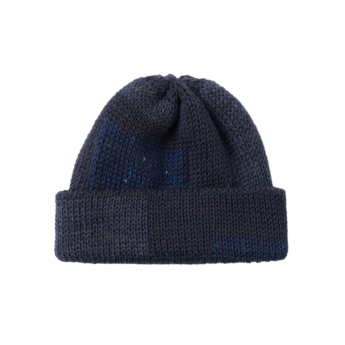 Short Watch Cap - Tonal Navy British Wool
