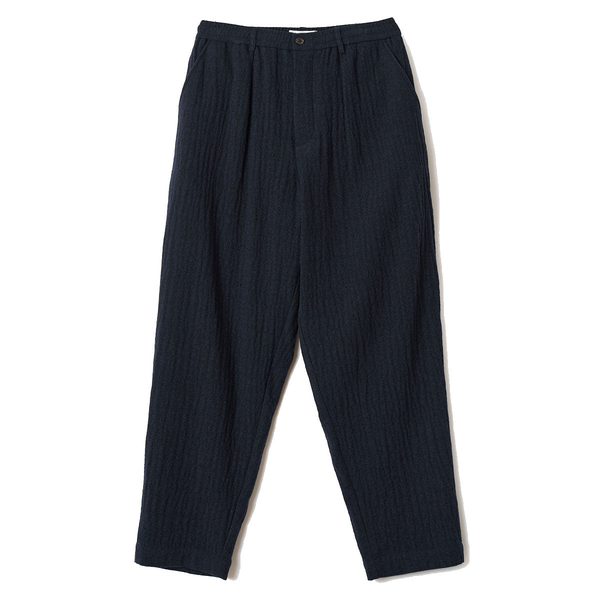 Buy online Universal Works Edinburgh - Pleated Track Pant - Dark