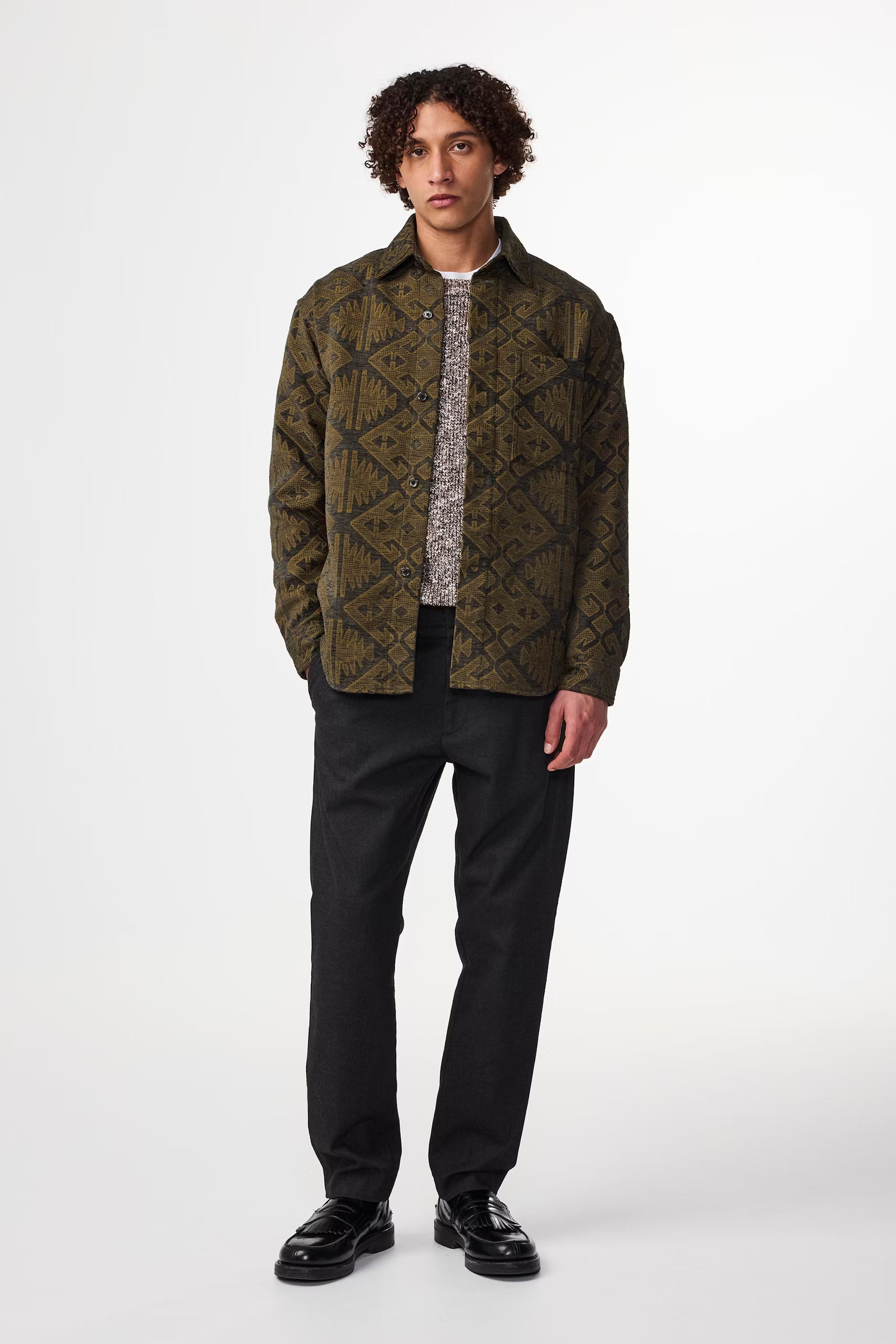 Adwin Shirt - Green Multi
