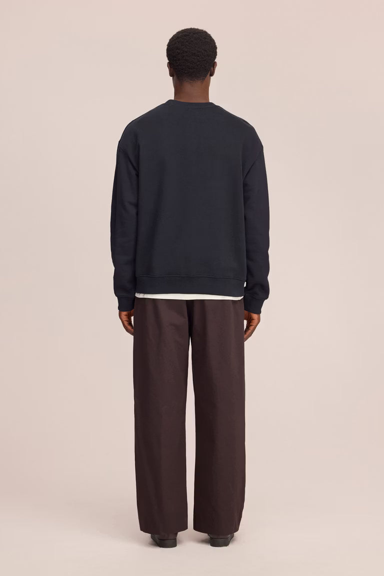 David Crew Sweatshirt - Black