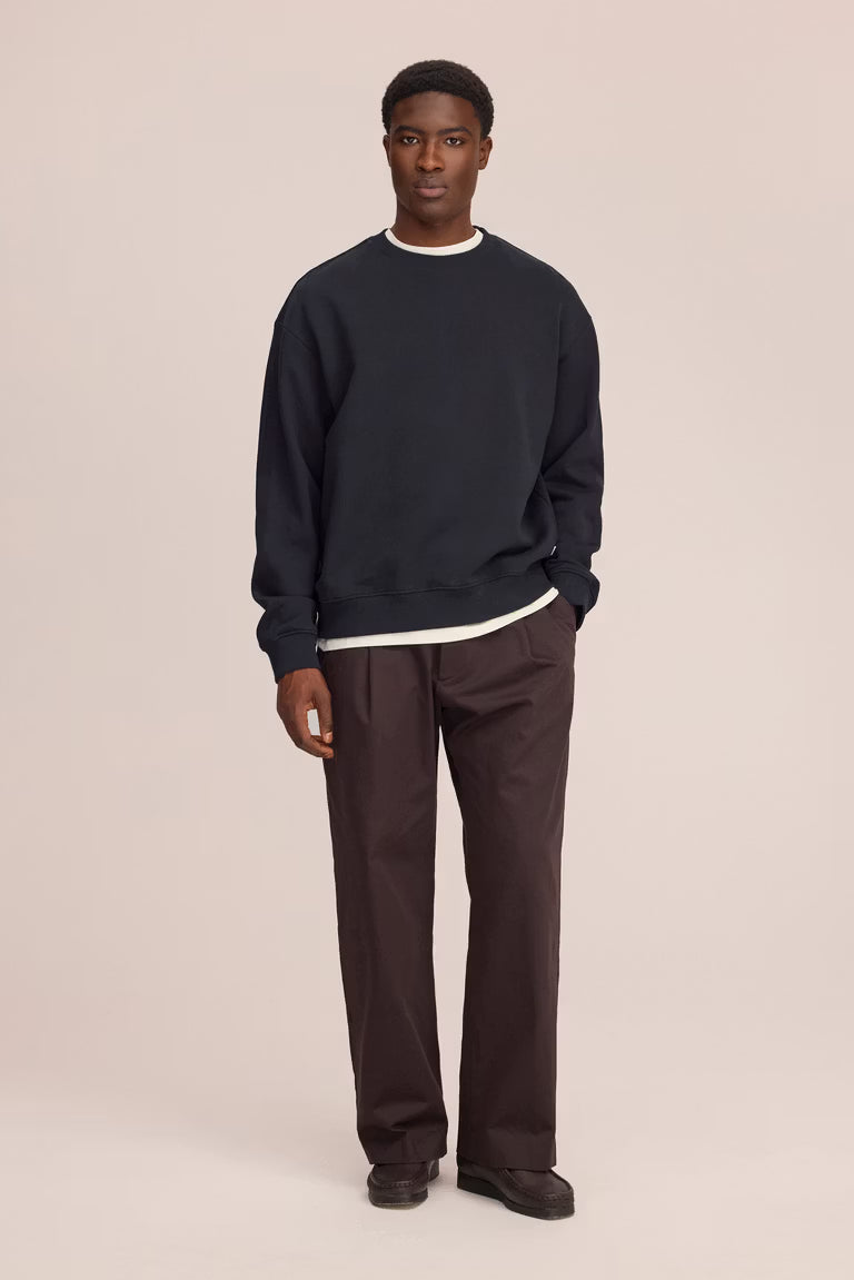 David Crew Sweatshirt - Black