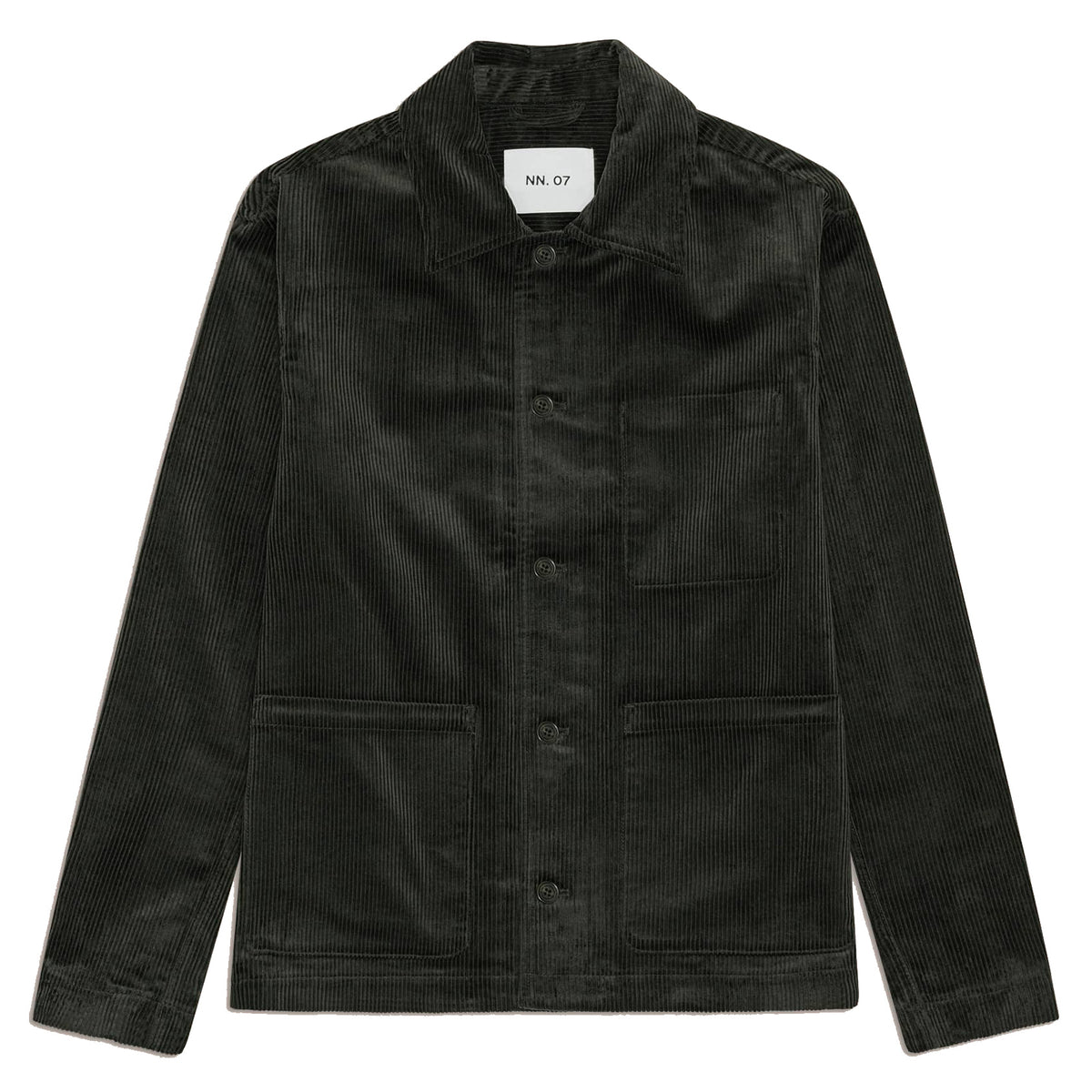 Morgan Cord Overshirt - Dark Army