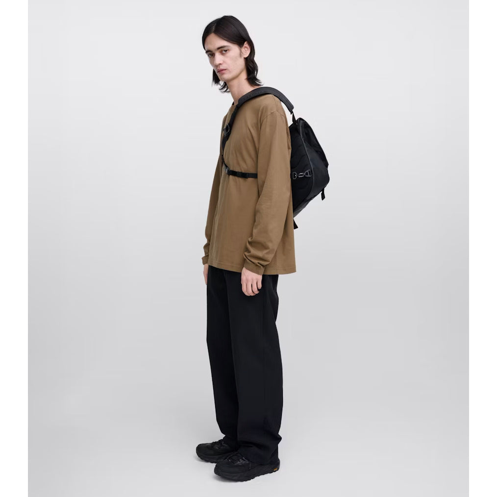 Stream Crossbody Messenger Bag - Black