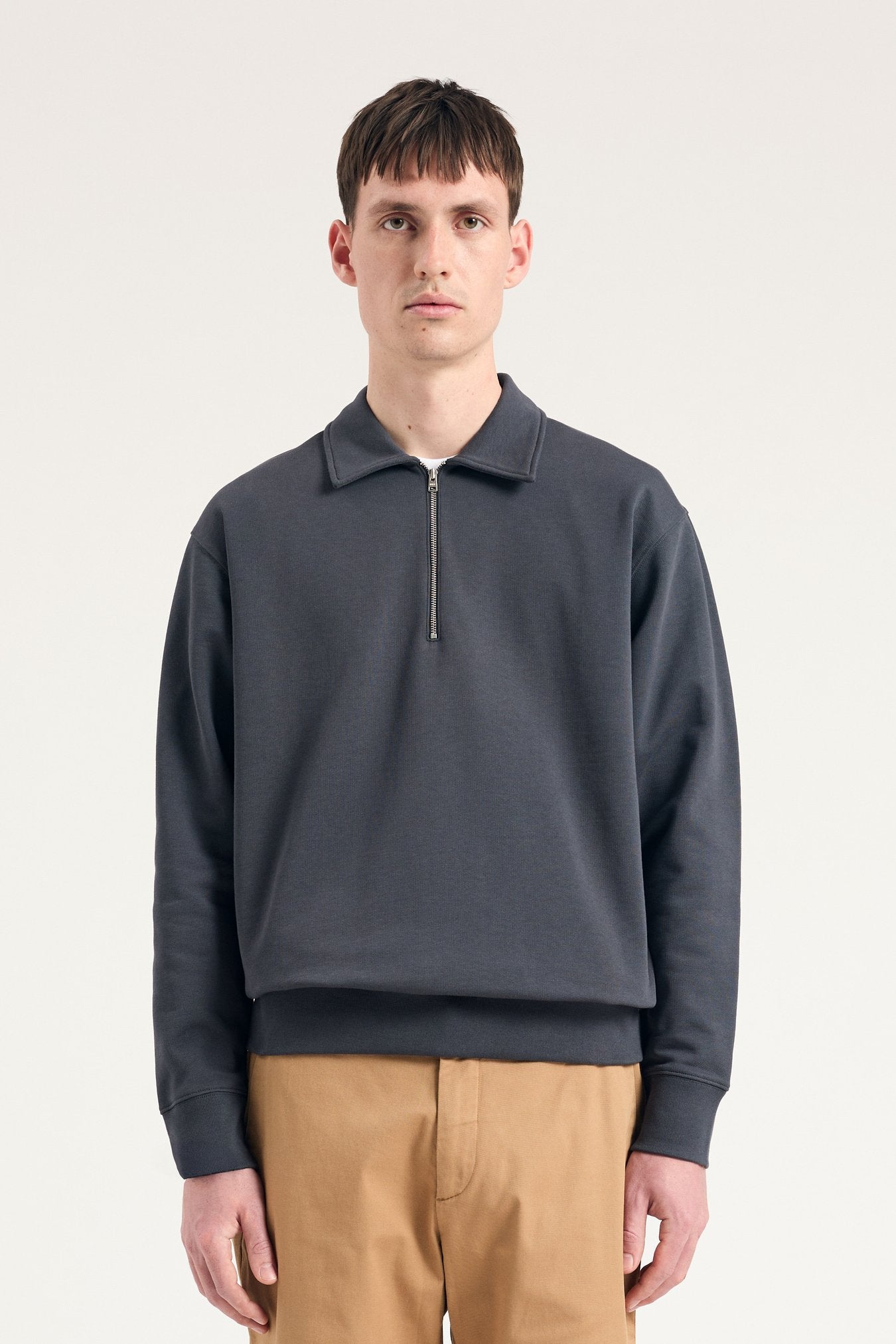 Norse Standard Half Zip Sweatshirt - Graphite