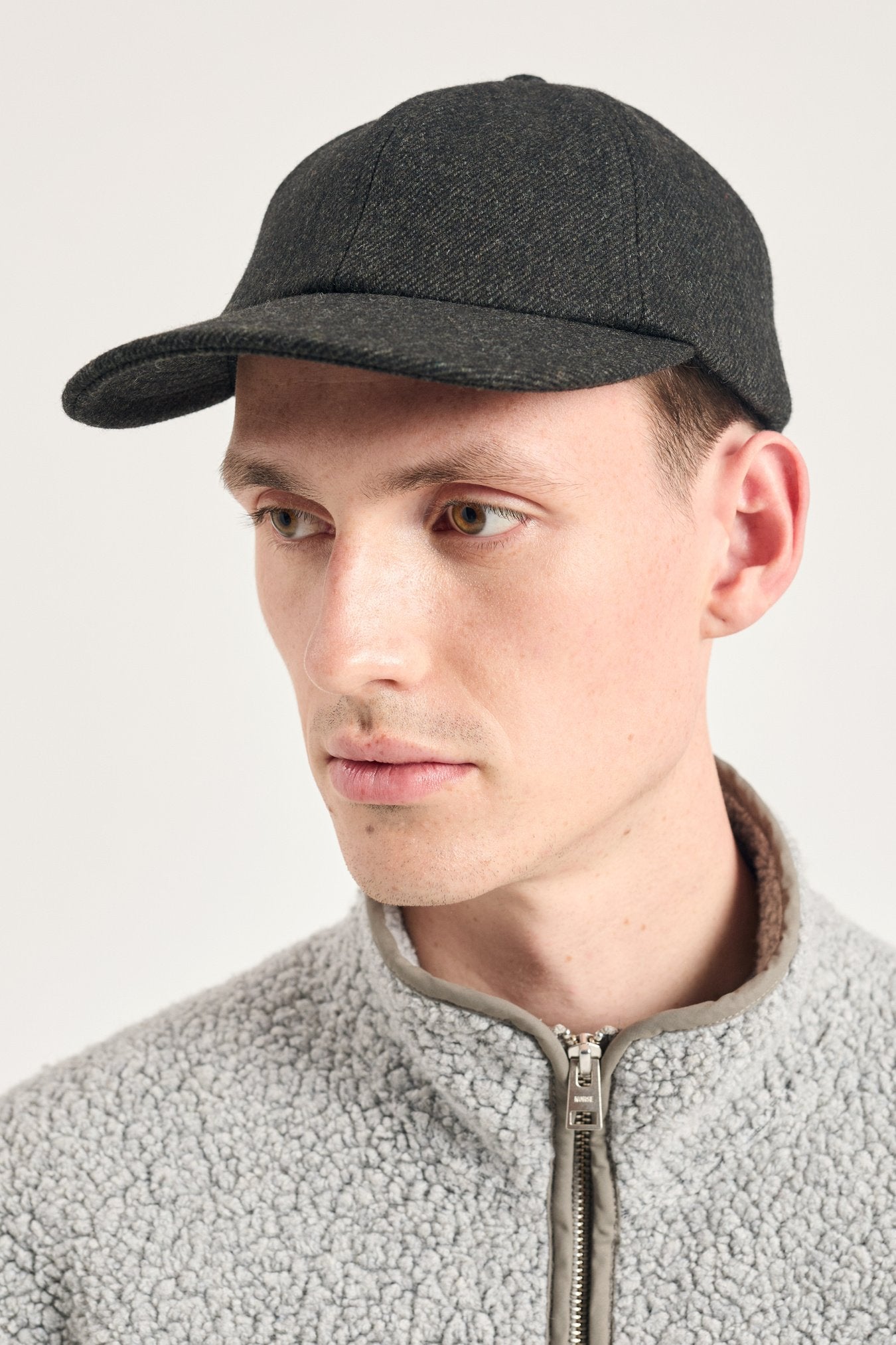 Nobel Wool Sports Cap - Beech Green