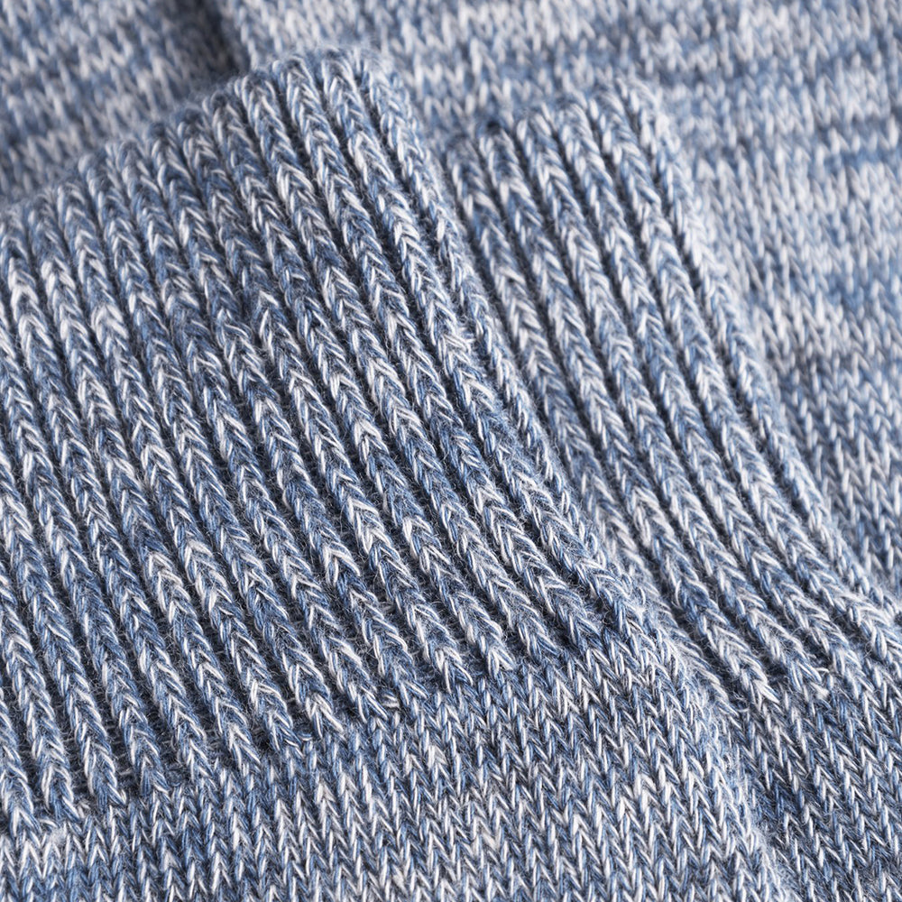 Bjarki Heavy Cotton Twist Sock - Estate Blue