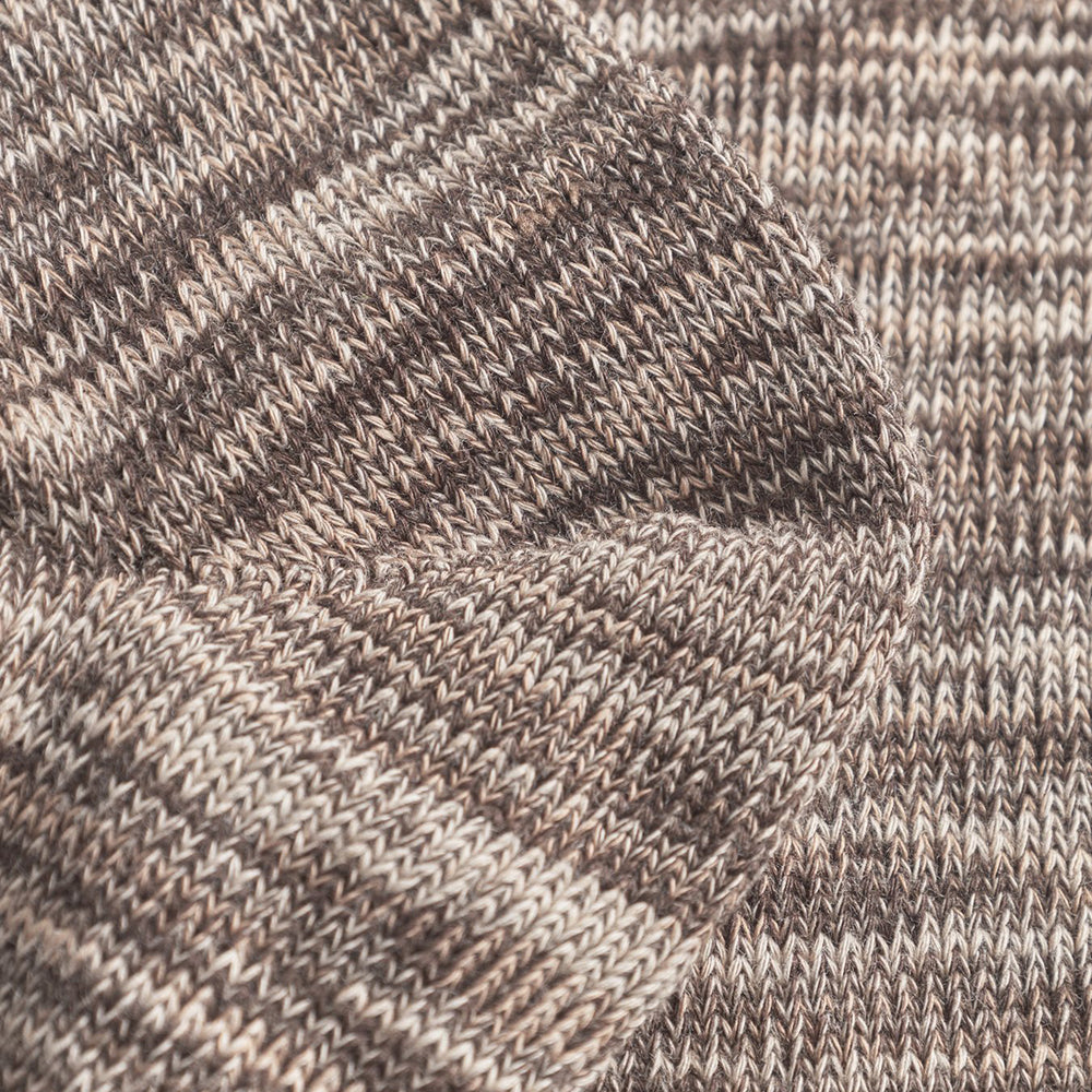 Bjarki Heavy Cotton Twist Sock - Mahogany