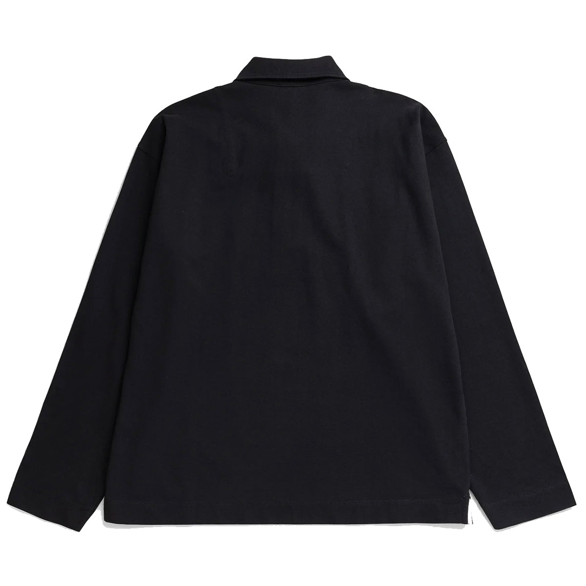 Isefjord Compact Cotton Polo - Black