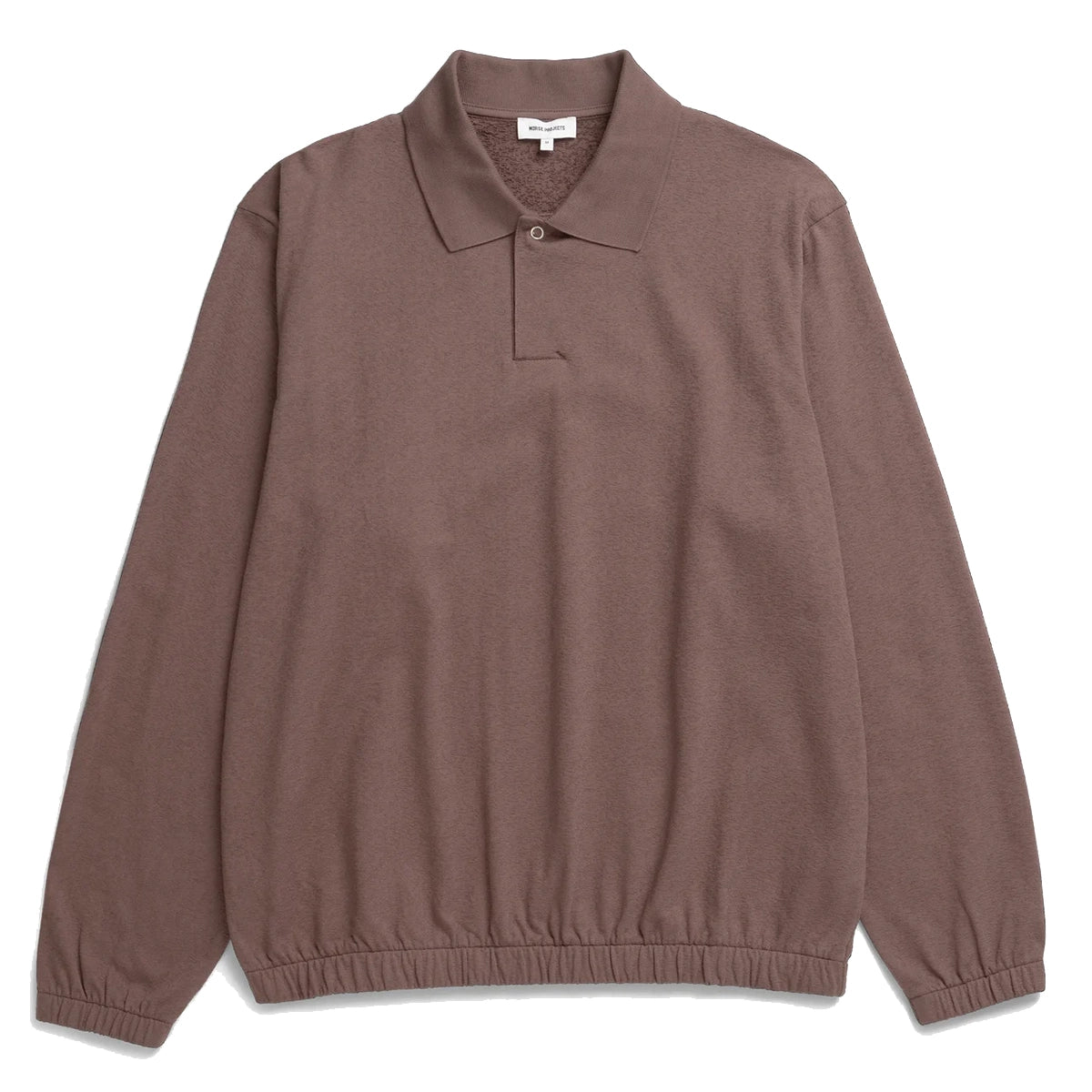 Sylane Relaxed Light Pile Jersey Polo - Peppercorn