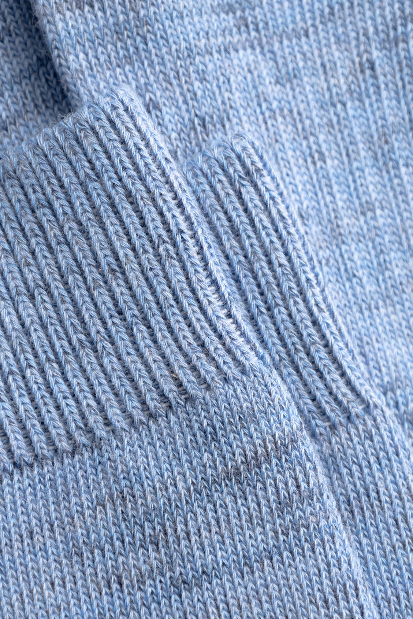 Bykle Heavy Cotton Twist Sock - Bel Air Blue