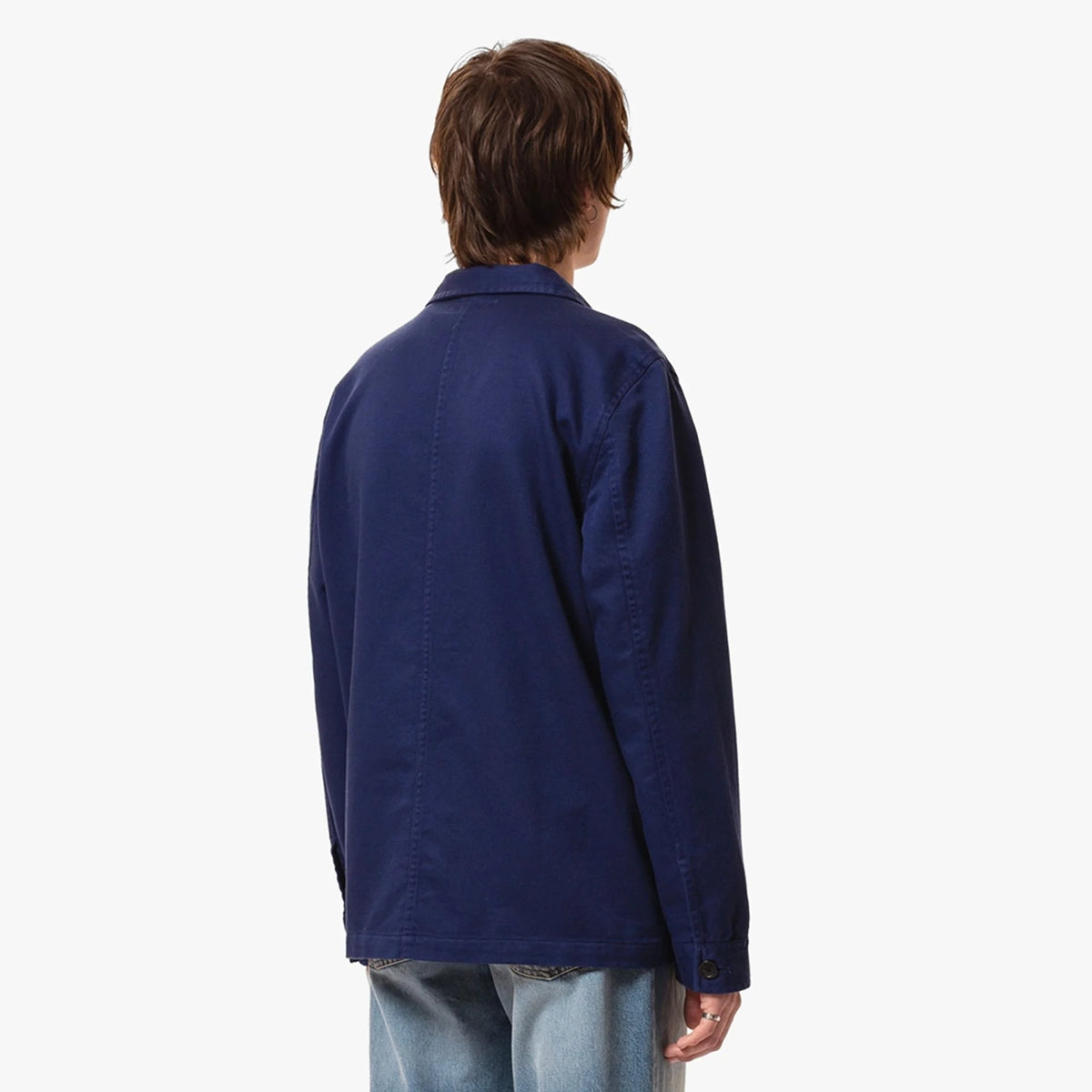 Barney Worker Jacket - Mid Blue