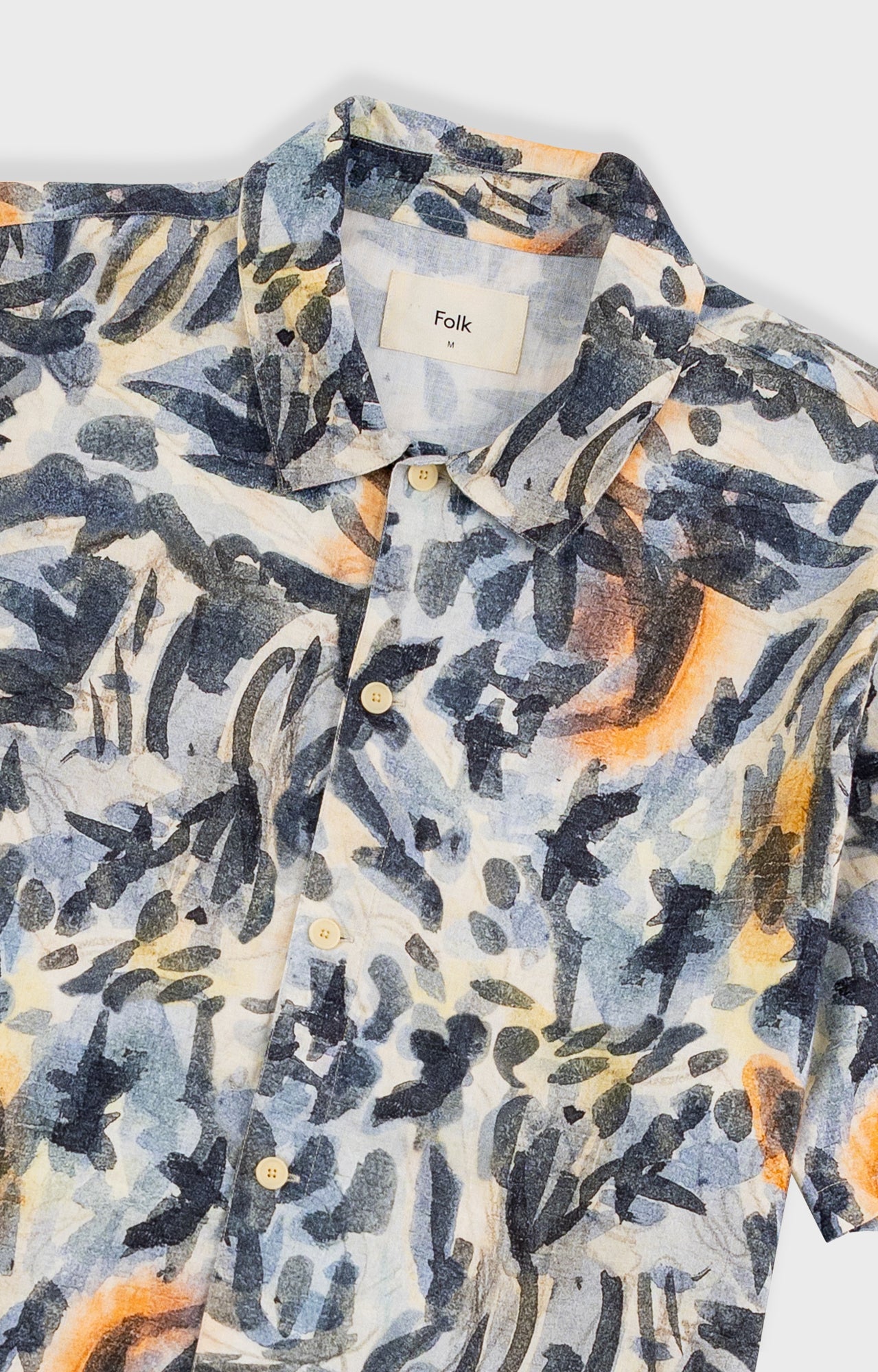 Gabe Shirt - Jungle Cat Print | Folk x Goss Brothers