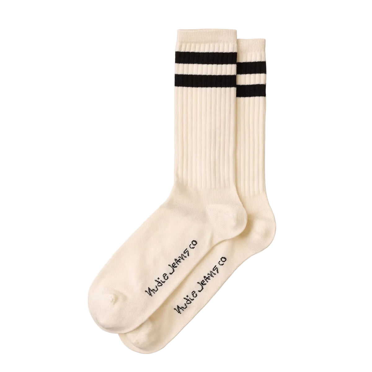 Amundsson Sport Socks - Off White/Navy