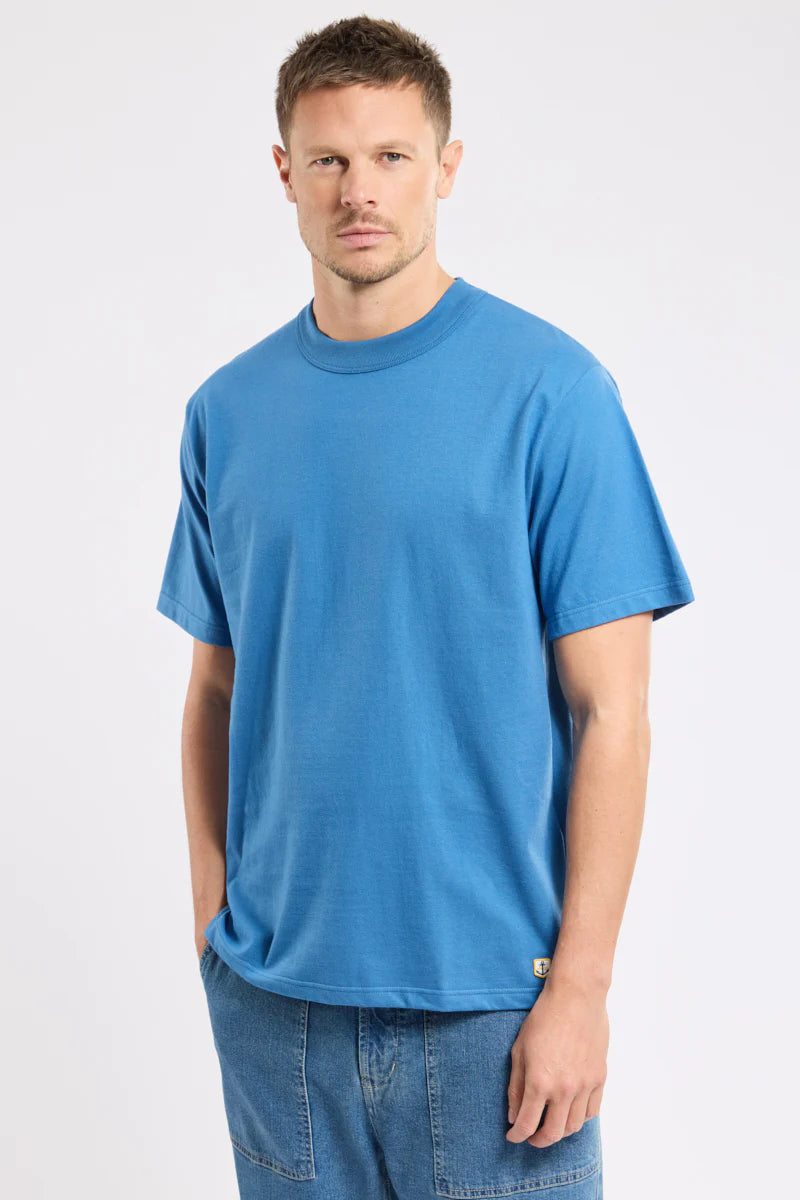 Callac Tee - Waterfall Mid Blue
