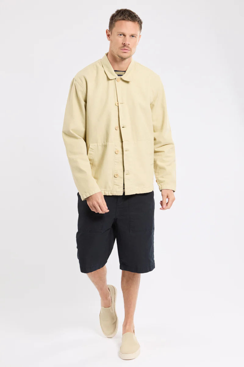 Fisherman's Jacket - Gravel Ecru
