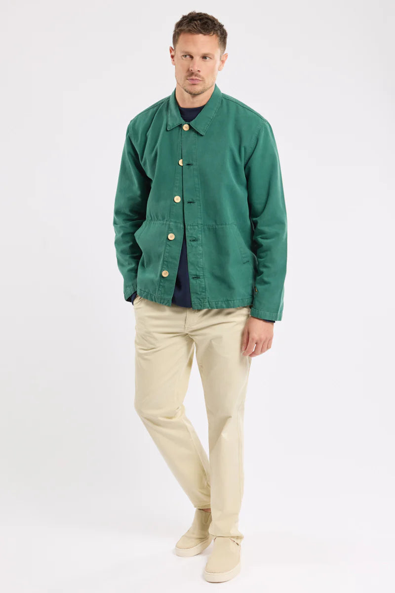 Fisherman's Jacket - Dark Ivy Green