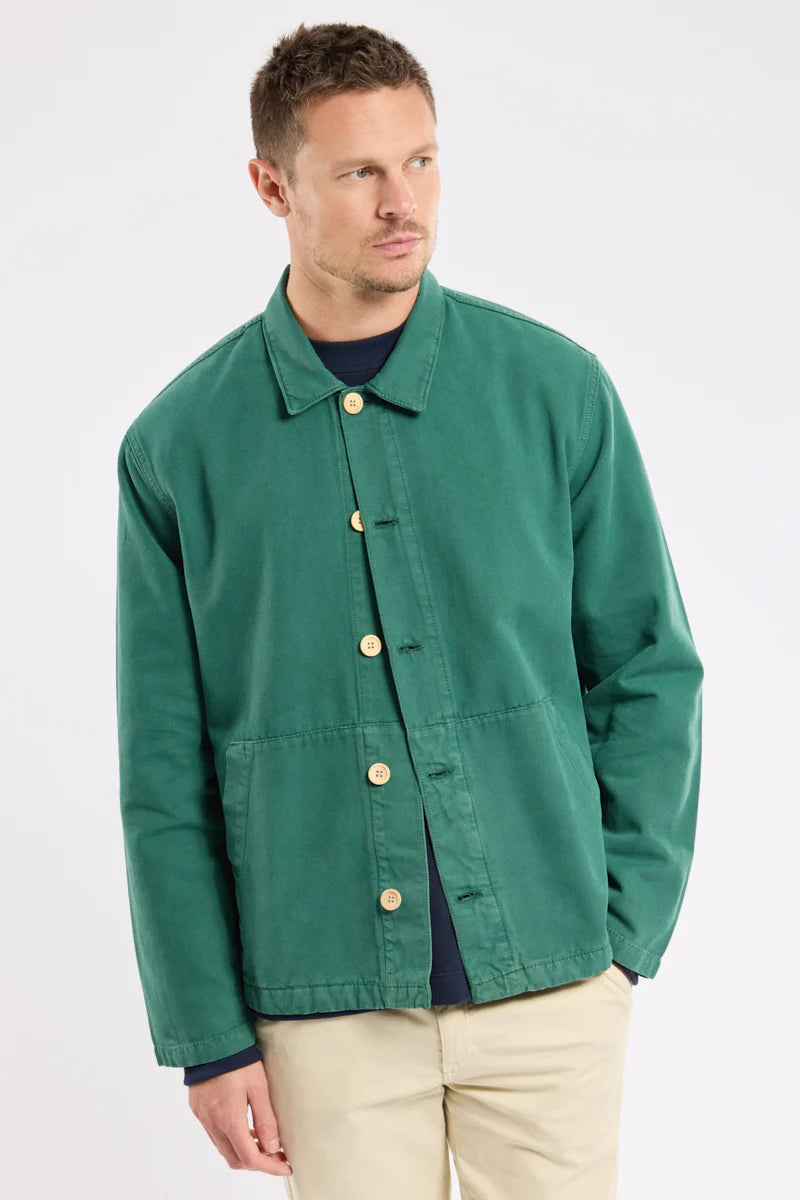 Fisherman's Jacket - Dark Ivy Green