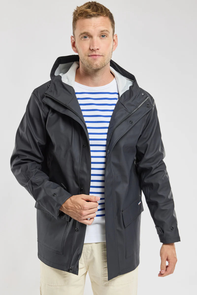 Rain Jacket - Navy Slate