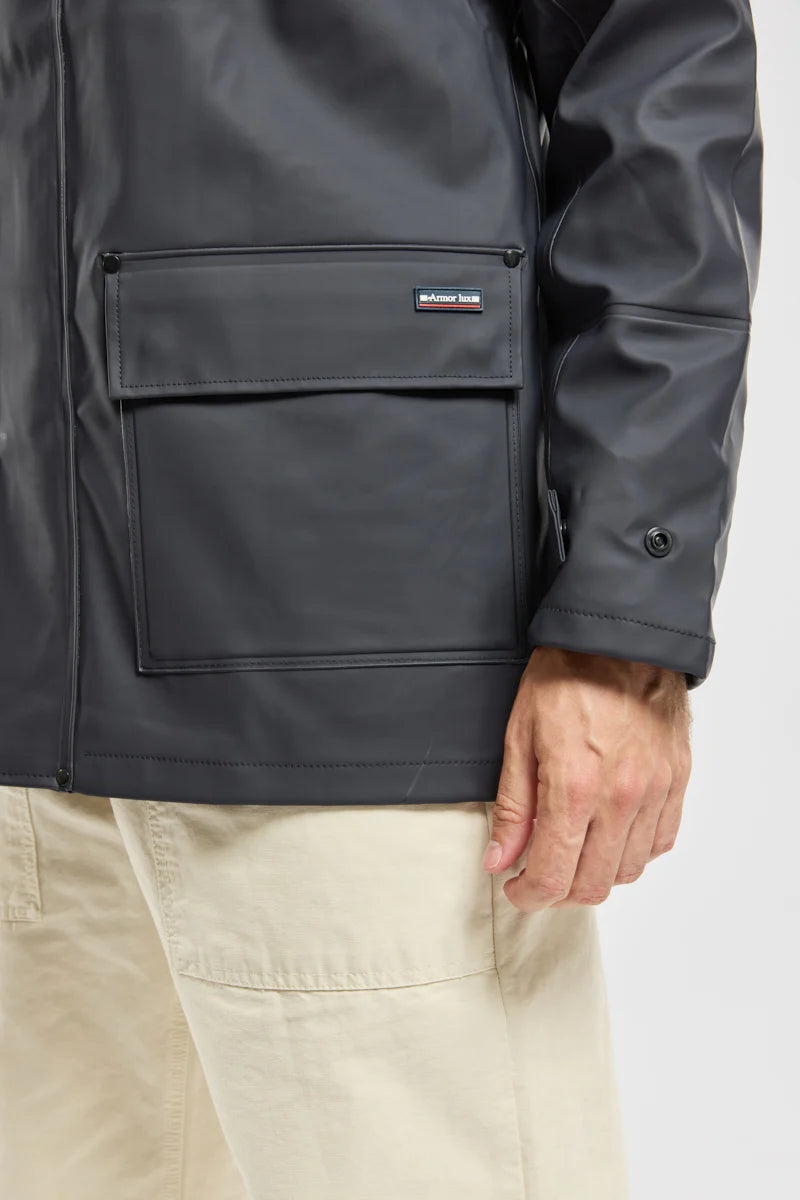 Rain Jacket - Navy Slate