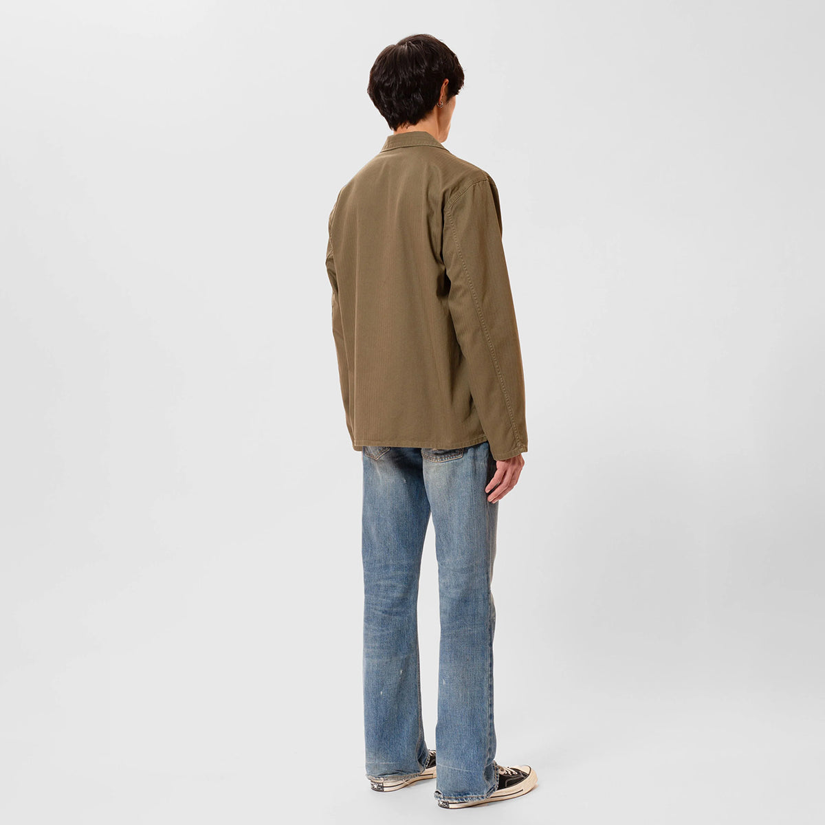 Buddy Herringbone Chore Jacket - Olive