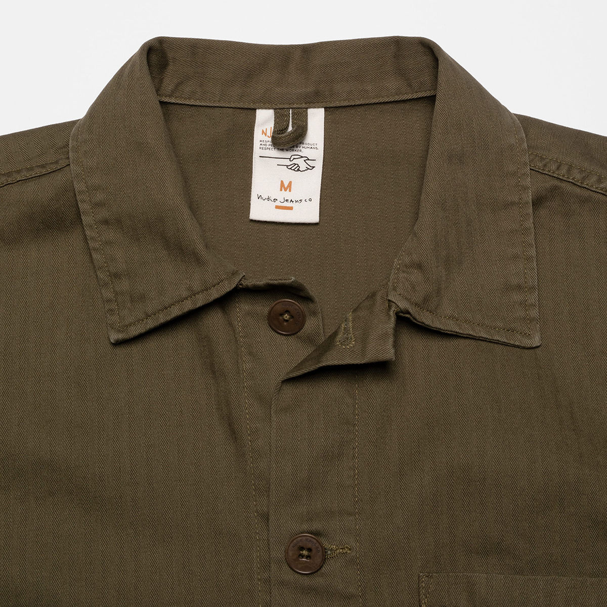 Buddy Herringbone Chore Jacket - Olive