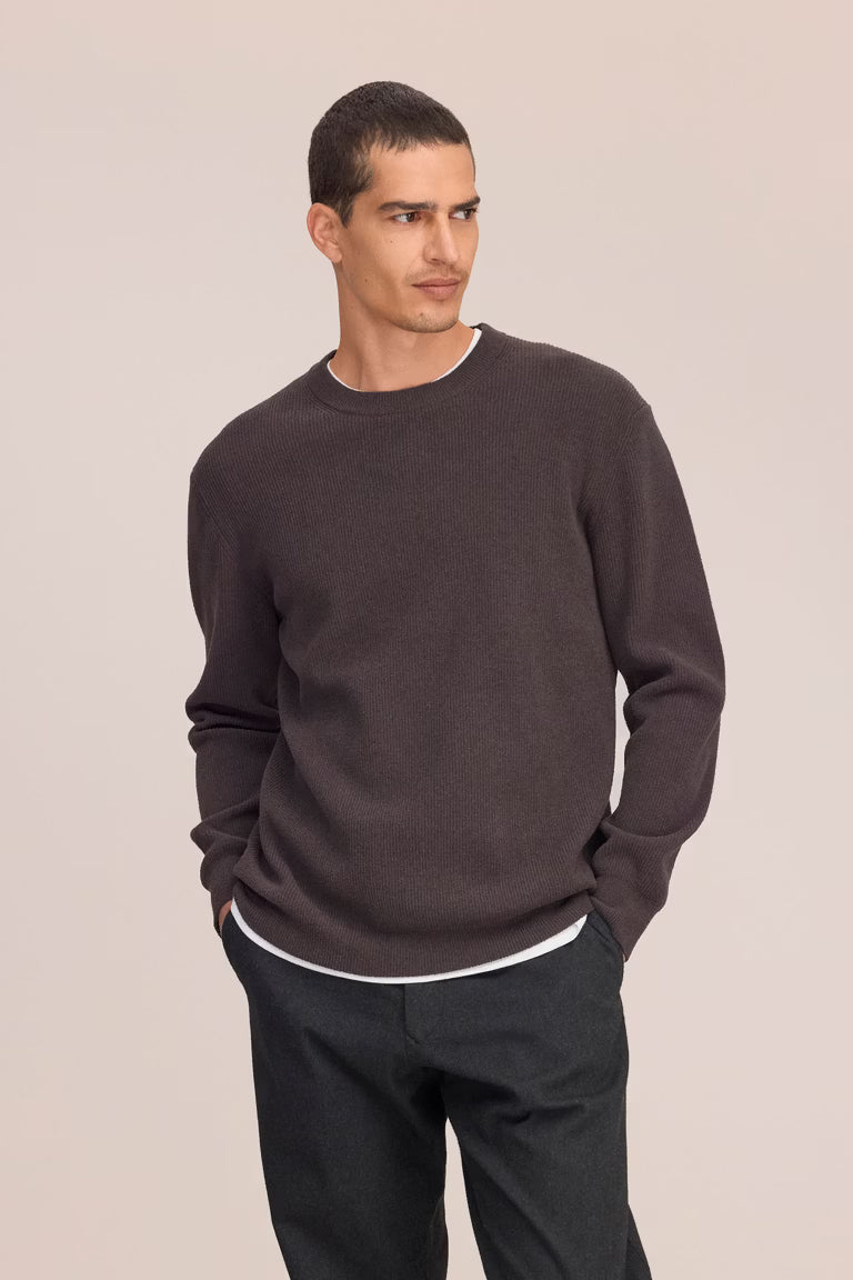 Danny Sweater - Deep Truffle