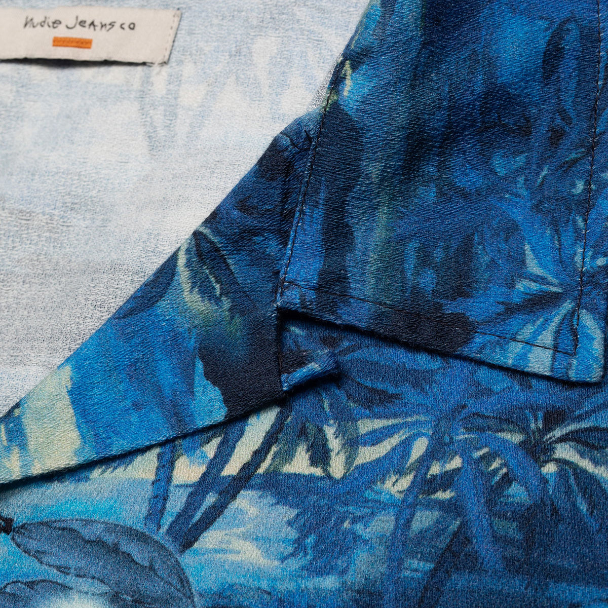 Arvid Pearls Hawaii Shirt - Blueberry