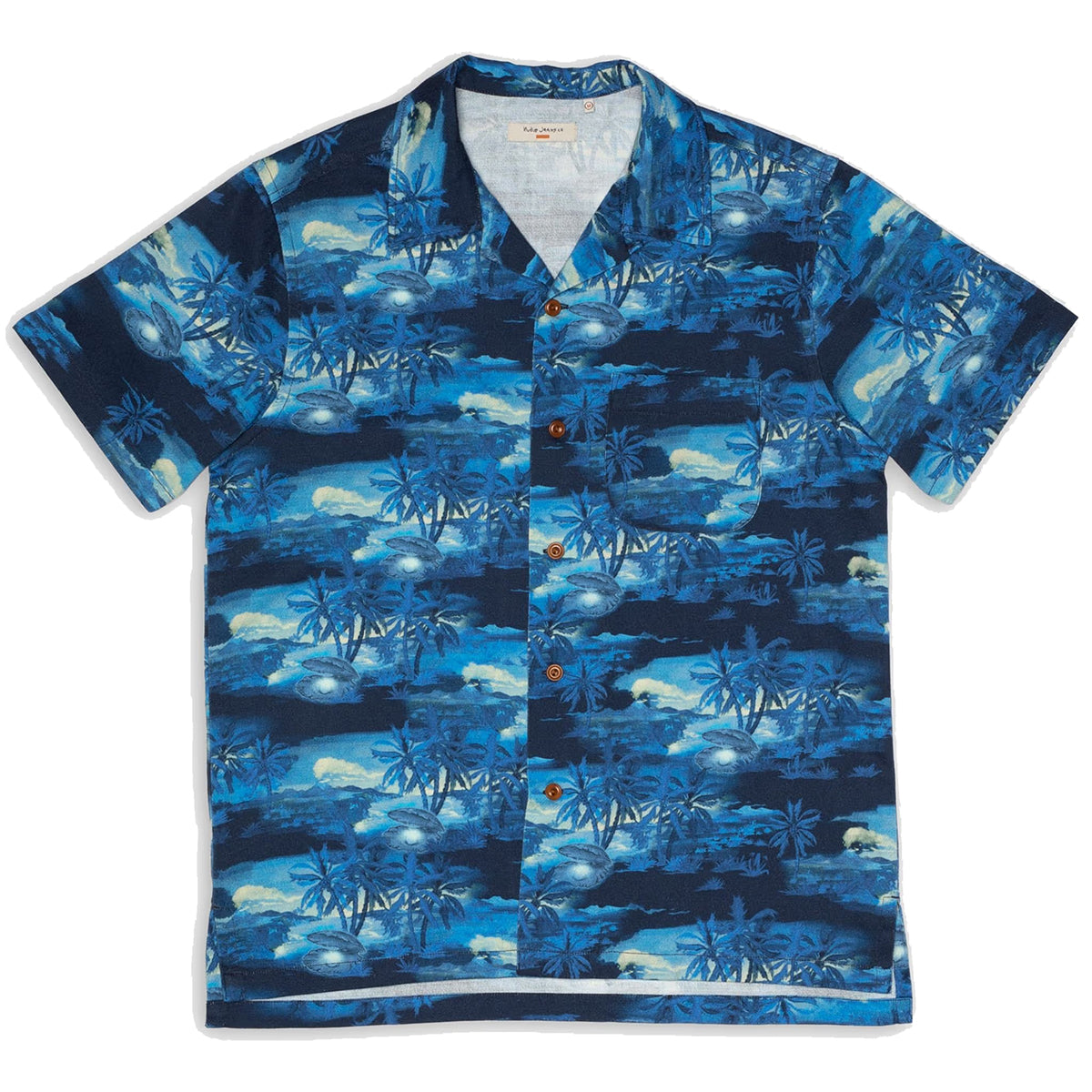 Arvid Pearls Hawaii Shirt - Blueberry