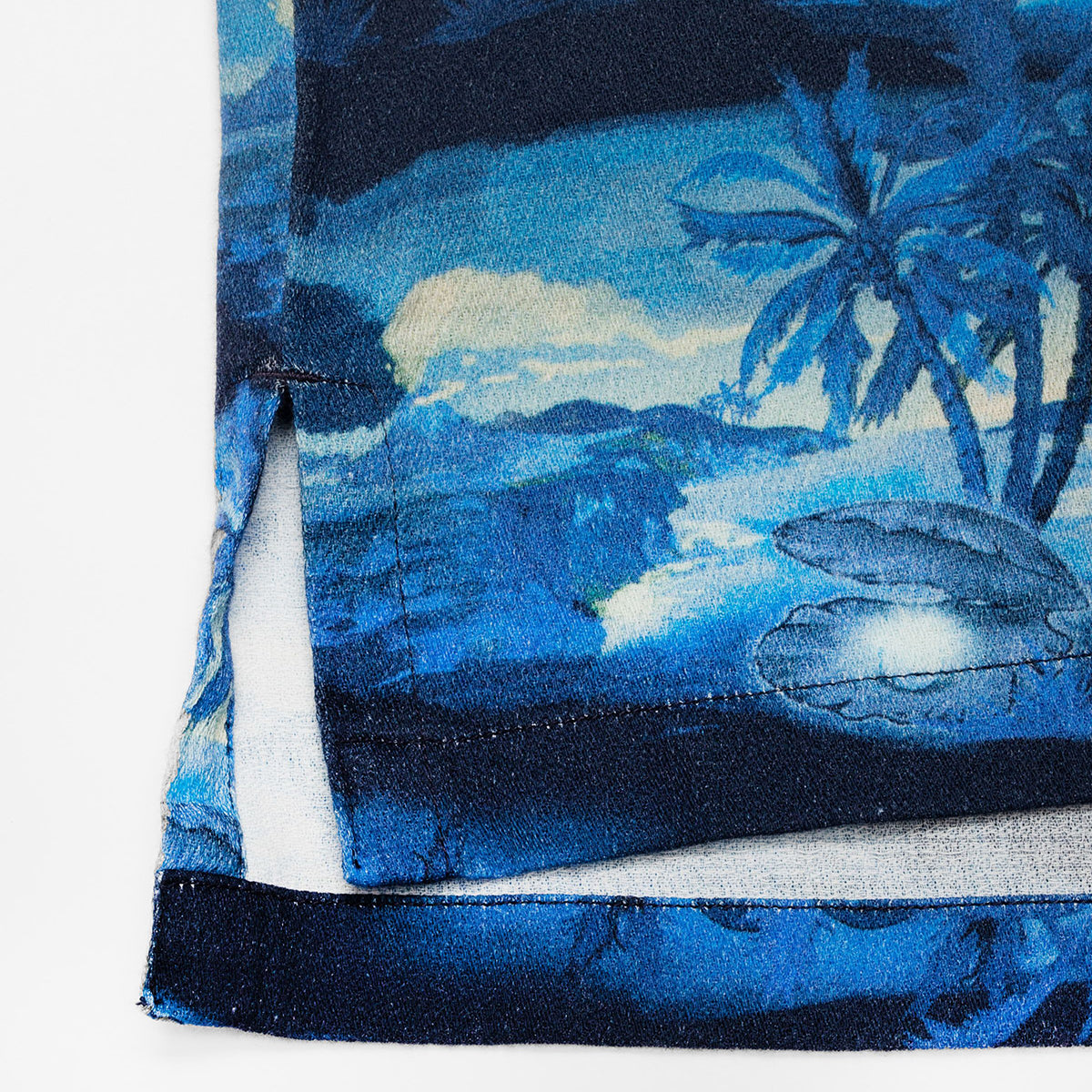 Arvid Pearls Hawaii Shirt - Blueberry